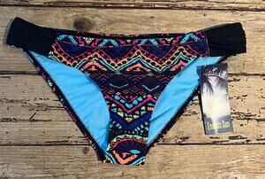 Endless Sun Womens Size M Multicolor Bikini Bottom NWT